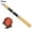 2.5ft, variant on Solid Carbon Ice Fishing Rod & Red Reel Combo, 2-Section Portable Winter Pole for Lake & River, High Sensitivity Short Rod for Raft Fishing