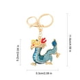 thumbnail image 4 of TIMIFIS Key Ring Diamond Inlaid Crystal Keychain Men's Pendant Accessories Birthday Gift Keychains for Women Men, 4 of 4