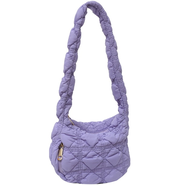 Bolsos tipo hobo con burbujas para mujer, bolso de mano acolchado para mujer, bolso acolchado, bolso de mano ligero y acolchado, bolso de hombro acolchado