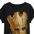 thumbnail image 3 of Marvel Guardians of the Galaxy - Groot Face Oversized - Women's Oversized Graphic T-Shirt, 3 of 5