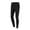 Black, variant on Proact Womens Elasticated Athletic Leggings