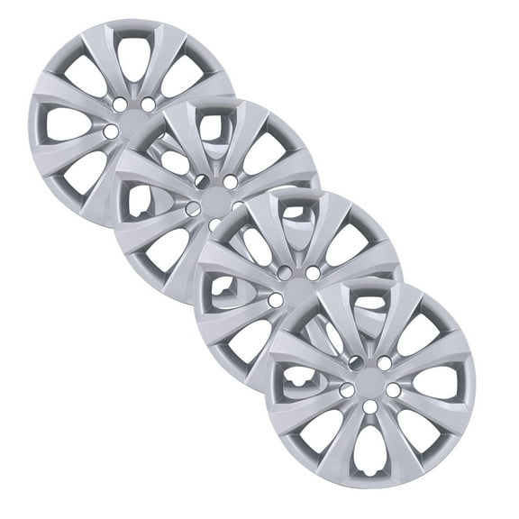 16 inch Lacquer Hubcaps Wheel Rims Cover Set Of 4 fit for 2020-2025 TOYOTA COROLLA/2023-2025 TOYOTA COROLLA HYBRID,Bolt On Car Truck SUV Hub Cap,ABS PC Material