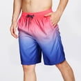 thumbnail image 4 of HAWEE Mens Swim Shorts Quick Dry Printed Short Swim Trunks with Pocket Swimwear Bathing Suits, 4 of 7