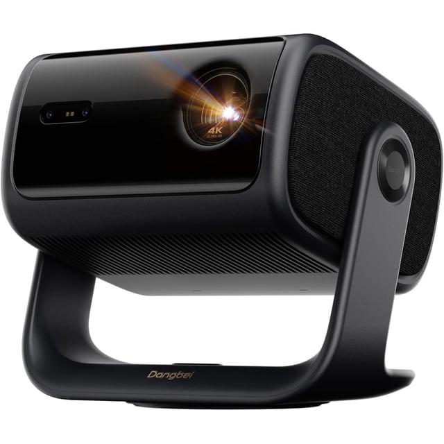 Dangbei MP1 MAX Projecteur 4K - Google TV avec Support, Netflix, 3100 Lumens ISO, avec Wi-Fi et Bluetooth