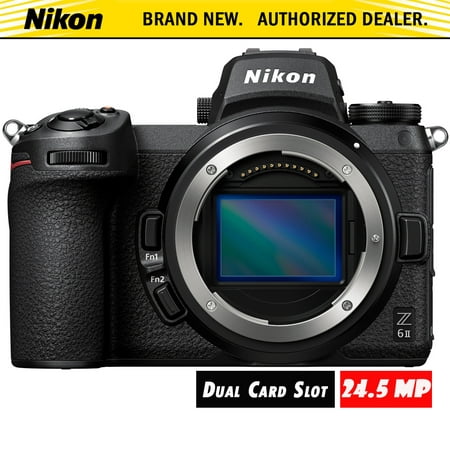 Image of Restored Nikon 1659 Z6II Mirrorless Camera 24.5MP Full Frame FXFormat Body Only (Refurbished)