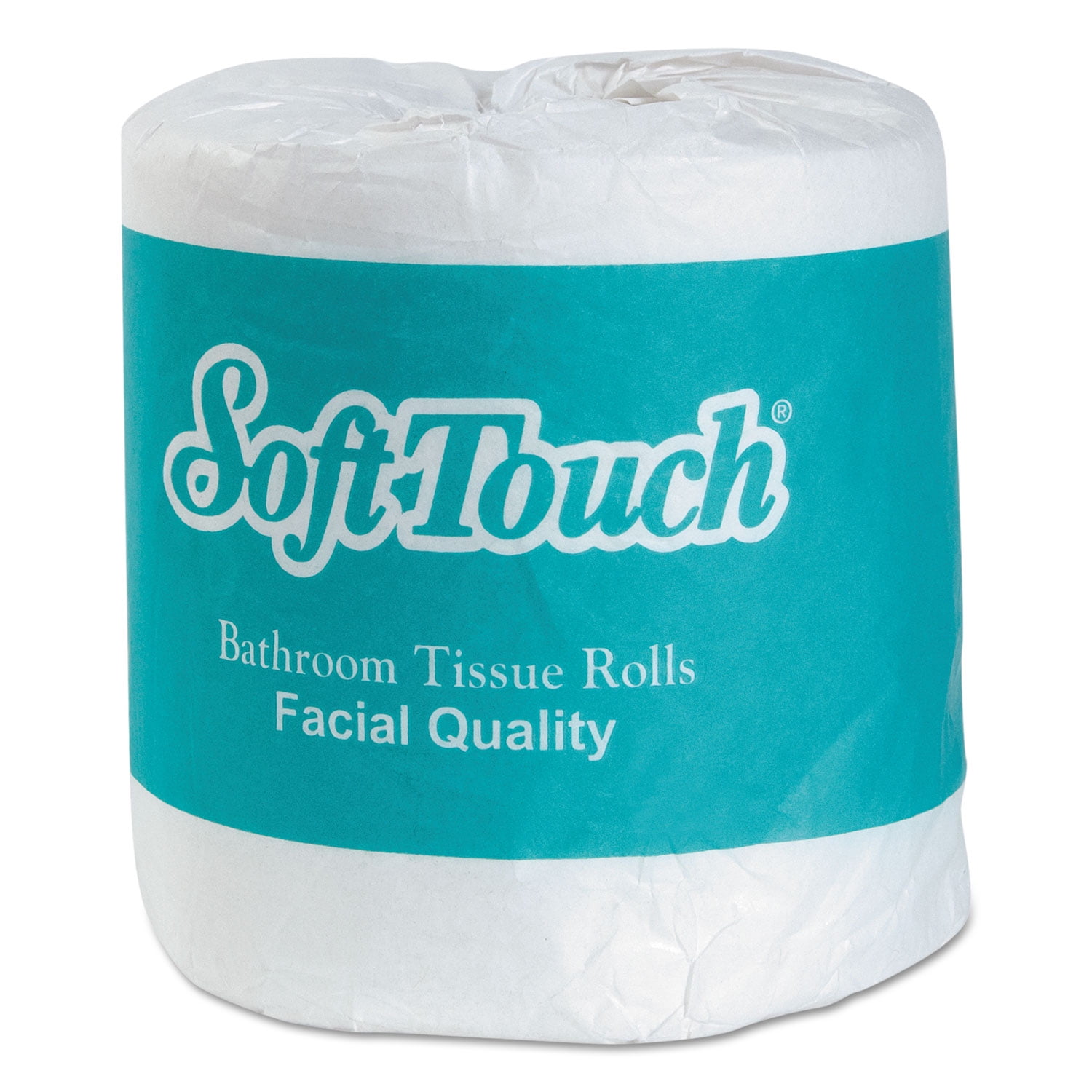 Soft Touch Bath Tissue, 2Ply, White, Individually Wrapped, 500/Roll