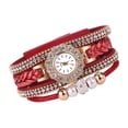 thumbnail image 2 of NovaStitch Women's Bracelet Watch, Bangle Watches for Women, Fashion Quartz Wrist Watch with Rhinestone and Pearl Bracelet, Ladies Dress Watch Jewelry Set, Women Watches Jewelry Accessory, 2 of 4