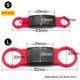 thumbnail image 4 of Wholesale 100Pcs  Stainless Steel Tags withRubber Name Tag Slide-On Dogs Pet Id Tag Nameplate Personalized No Noise Engraved ShopWise Round, 4 of 13