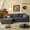 Gray, variant on LIAROO 108" Modular Sectional Sofa, Cloud Boneless Couch with Deep Seats and Chaise, Modern Upholstered L-Shape Couch for Living Room or Bedroom, No Assembly Required