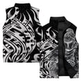 thumbnail image 2 of Chalecos para hombre Chalecos casuales y cálidos para hombre Chalecos de protección contra el frío y cómodos para hombres Ropa con impresión digital 3D Trend Warrior, 2 of 5
