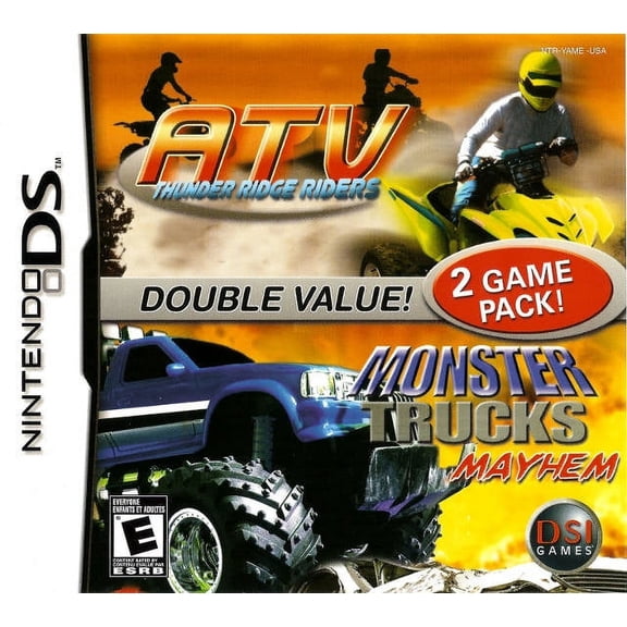 ATV Thunder Ridge Riders / Monster Trucks - Nintendo DS