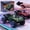 Green, variant on FvMuCore 1:18 RC Monster Truck, Scale Remote Control Offroad Vehicle, Shockproof Big Foot Toy Car, Rechargeable, Birthday & Holiday Gift for Children