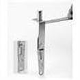 thumbnail image 2 of Don-Jo Manufacturing 1640R-619 Satin Nickel Flush Bolt with Round Corners, 2 of 2