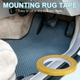 thumbnail image 6 of Double Sided Fabric Tape Mounting Rug Tape Clear Carpet Adhesive Tapes 0.8 in x 66 ft, 6 of 7