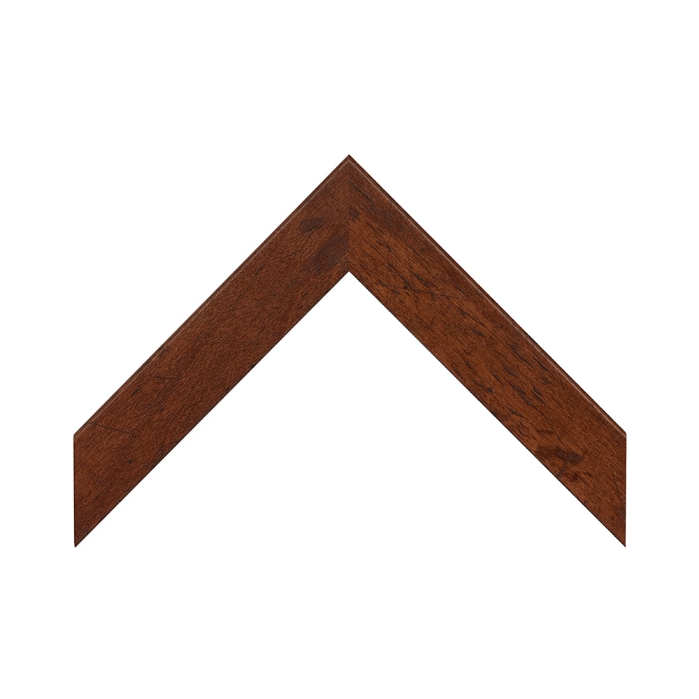 11x17 Dark Walnut Rustic Pine Picture Frame for Puzzles Posters Photos or Artwork (4-Pack)