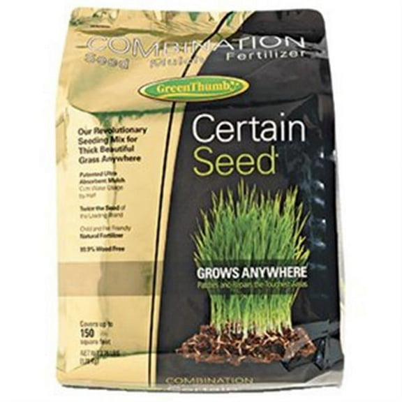Barenbrug USA 130152 3.75 lbs Green Thumb Premium Certain Seed