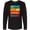 AB-Black, variant on Inktastic Geologist Eat Sleep Geology Long Sleeve T-Shirt