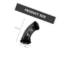 thumbnail image 4 of unbranded 2Pcs Car Speaker Air Port Tube Replacement Plastic Voice Outlet Accessory Black, 4 of 6
