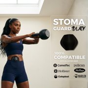 SIIL Ostomy Stoma Guard — Discreet Low-Profile Shield, Black