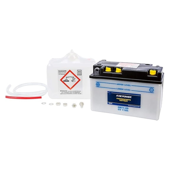 Conventional Battery With Acid Pack - HON C70 1980; HON C70 PASSPORT