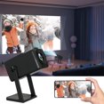 thumbnail image 4 of B 4K Portable Projector Mini Full Hd With Wifi 6 Android Tv 11.0 360 Auto Rotation Support Hdmi Usb Tv Stick Home Theater Movie Video Projector, 4 of 5