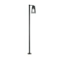 thumbnail image 2 of Aria 98 in. 1-Light Black Aluminum Solar Outdoor Commercial Waterproof Post Light Set with LED Light Bulb Included, 2 of 8