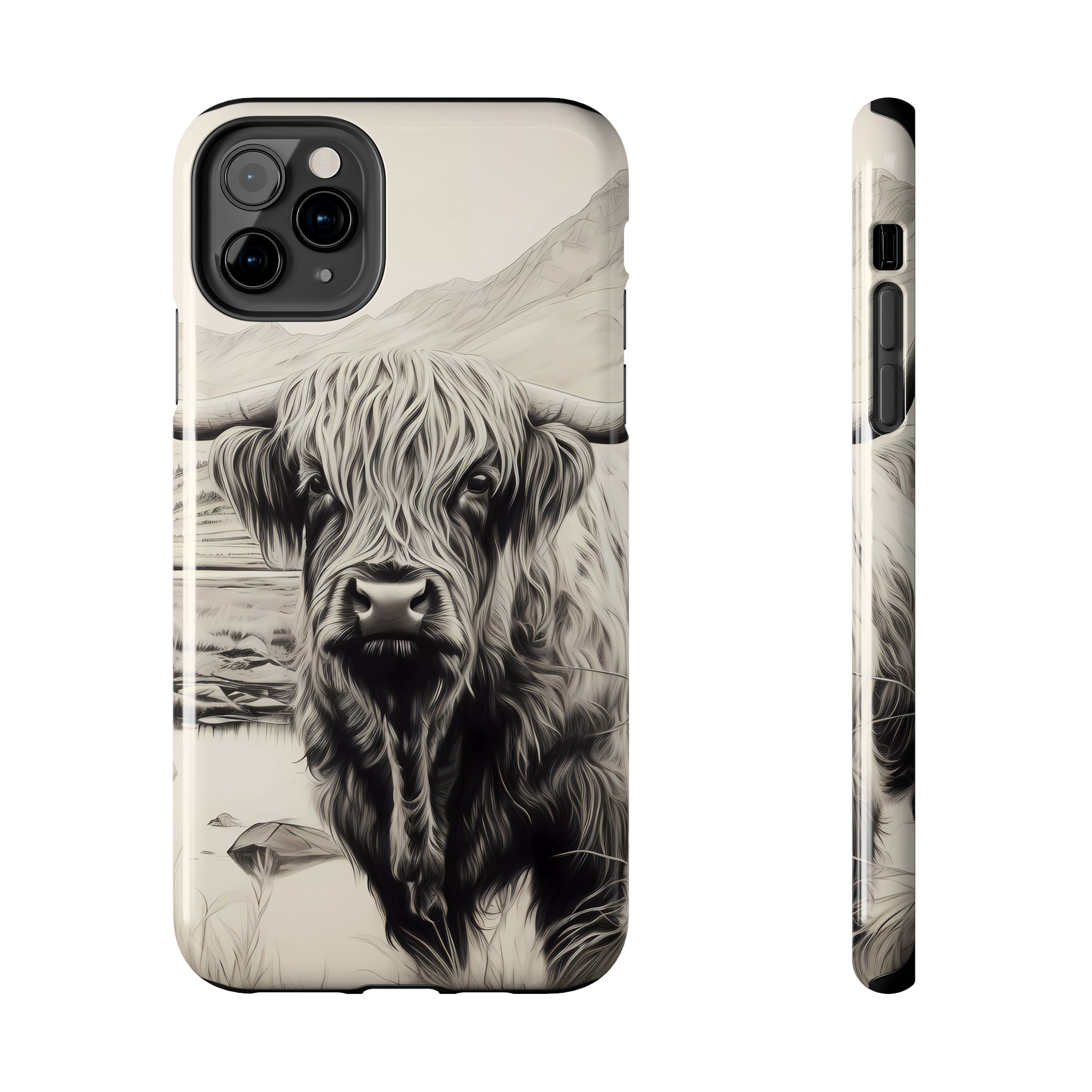 TASSE EN CÉRAMIQUE personnalisée personnalisée Highland Cow Coo cadeau