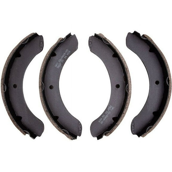 Brake Shoe Set - Compatible with 1960 - 1980 Toyota Land Cruiser 1961 1962 1963 1964 1965 1966 1967 1968 1969 1970 1971 1972 1973 1974 1975 1976 1977 1978 1979