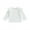 White, variant on Toddler Girls Spring Autumn Tops 1-6T Solid Color Long Sleeve Crewneck Ruffle T-shirt