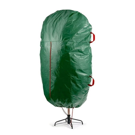 

Christmas Tree Cover Bag - Durable Upright Storage For Garden Tools 140x190cm Red/green
