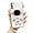 White, variant on Astronaut Invisible Stand Phone Case with Lanyard, Full Cover Case, Drop Proof, for Samsung Galaxy S24 S23 S22 S21 S20 S10 Ultra Plus FE Note20 Note10 Phone Case (White,Note20)