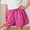 Hot Pink, variant on Girls Athletic Running Shorts High Waisted Wide Leg Shorts Quick Dry Basketball Workout Gym Bubble Shorts with Pockets Hot Pink 5-6Years
