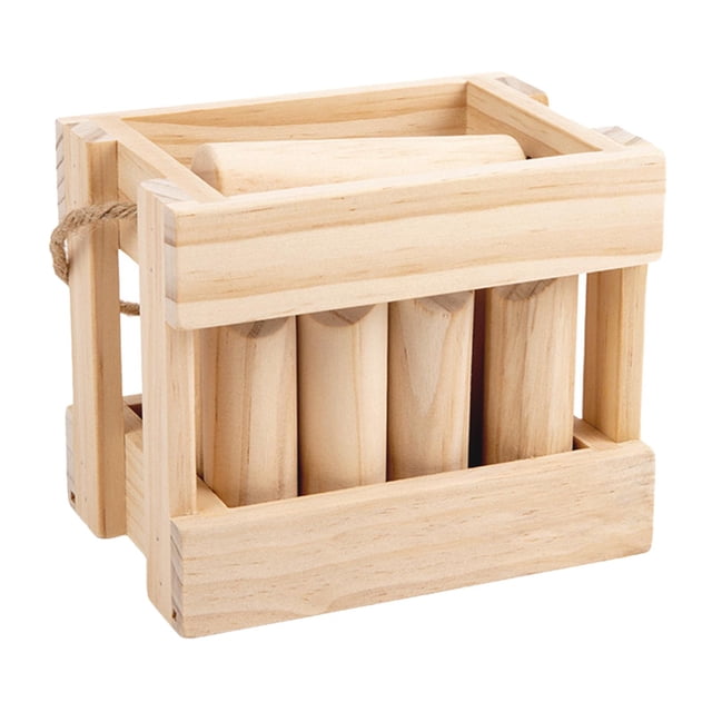 Juego de lanzamiento de madera Scatter de lanzamiento de madera dura premium con de almacenamiento para todas las edades Sharpla Juego de lanzamiento