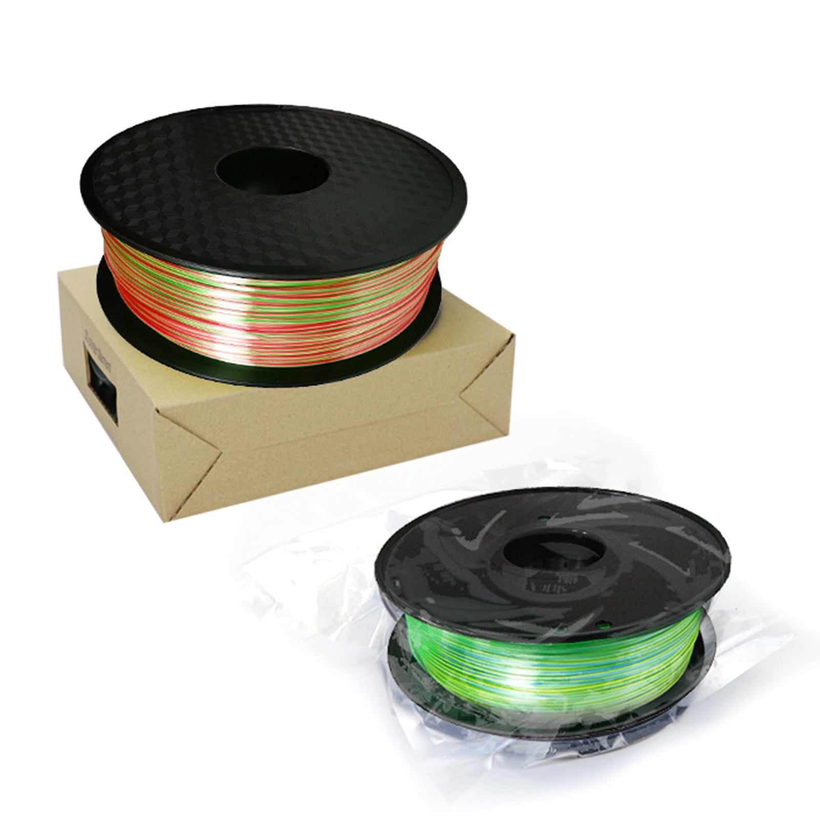 PLA Filament for 3D Printers 1.75mm 1.5KG Pla Silk Two-color Printing