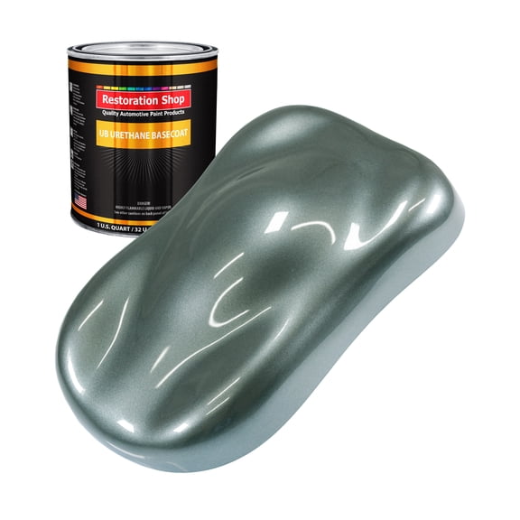 Steel Gray Metallic 1 Quart URETHANE BASECOAT Car Auto Body Paint