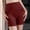 Wine, variant on Womens White High-Waisted Lace Tummy Control Shapewear Shorts Seamless Butt Lifting Thigh Slimmer Body Shaper for Under Dresses Daily Comfort,Size S