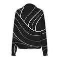 thumbnail image 3 of WXLWZYWL Trendy Sweatshirts For Women 2023 Women'S Printed Long-Sleeved Half-Zip Hoodless Stand-Up Collar Hoodie, 3 of 4