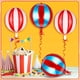 thumbnail image 5 of Globos de 22 pulgadas para decoración de fiestas con temática de carnaval, 12 unidades, 5 of 8