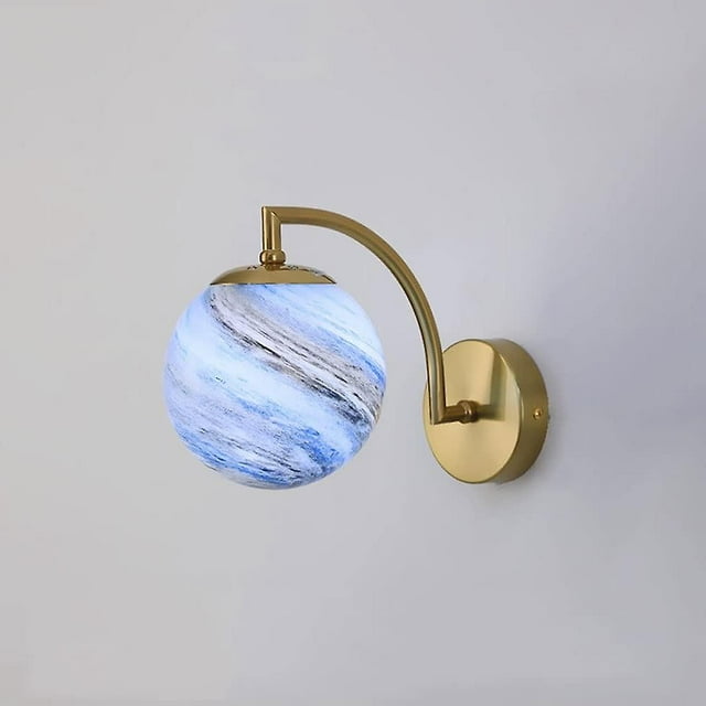 Children's Room Planet LED Wall Lights Light Luxury Minimalist Glass Wall Lamp Wall Sconces for B&B Hotel Clothing Store Study Living Room Bedroom Bed