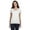 White, variant on Ladies' SoftStyleÂ® Fitted V-Neck T-Shirt
