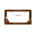 thumbnail image 2 of Christmas License Plate Frame, Festive Vehicle Plate Border for Standard Us Mounting Holes, Seasonal Car Exterior Decoration, Holiday Auto Accessory Accent, Seasonal Home Accent, B, 2 of 6