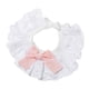 thumbnail image 1 of Babero para gatos, bandana para gatos, artículos para mascotas, disfraz, lazo bonito, bufanda para gatitos, bufanda de cuello redondo Rosa L, 1 of 9