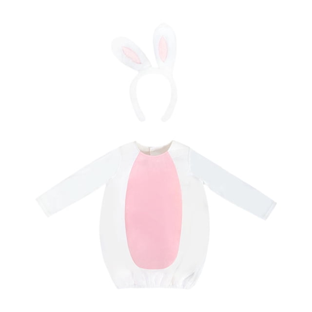 Disfraz de conejo para niños, regalo para disfrazarse para juegos de rol, presentaciones en escenario y festividades. Talla L
