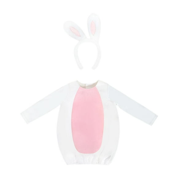 Disfraz de conejo para niños, regalo para disfrazarse para juegos de rol, presentaciones en escenario y festividades. Talla L