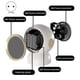thumbnail image 4 of Mini Heater Fast Heating Room Heater Portable Desktop Heater Winter Home Office Warmer Machine White EU-Plug, 4 of 5