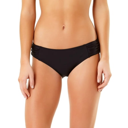 Tahiti Women's fashion side tab bikini bottom (Best Full Coverage Bikini Bottoms)