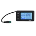 thumbnail image 2 of Electric Bike LCD Panel Screen, Electric LCD Display Meter Easy Reading  for Bike Handlebar, 2 of 7