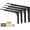 16 INCH x 9.5 INCH (L Beam), variant on L Shelf Brackets,max Load 300lbs, Premium Alloy Metal Heavy Duty Shelf Bracket, high Strength Mounting Hardware Included, countertop Support,Corner Brace
