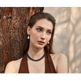 thumbnail image 4 of Leaf Resin Chunky Beaded Necklace for Women, Simple Modern Style Necklace Jewelry Accessory, 4 of 11