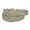 Khaki, variant on CTM®  Elastic Braided Belt with Covered Buckle (Pack of 2) (Men's)